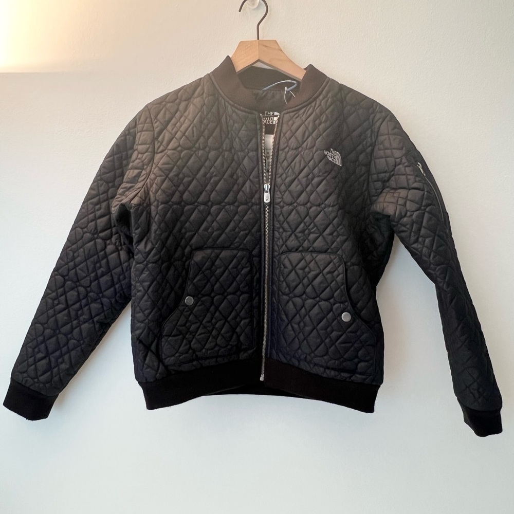The North Face Quilted Bomber Jacket Puffer Cropped XL